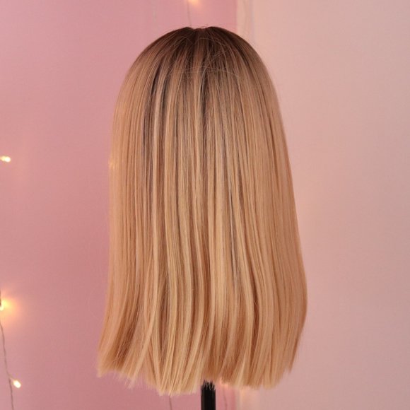 ImStyle Wigs Coco Dark Root Blonde Lace Front Wig - Picture 6 of 9